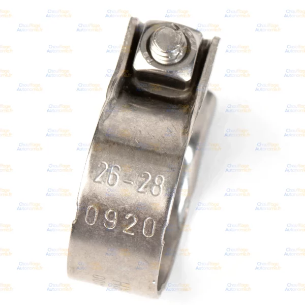 Colliers d'échappement inox diam 26-28mm – Image 3