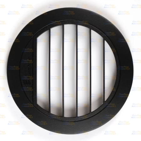 Grille noire 0° 75/90mm