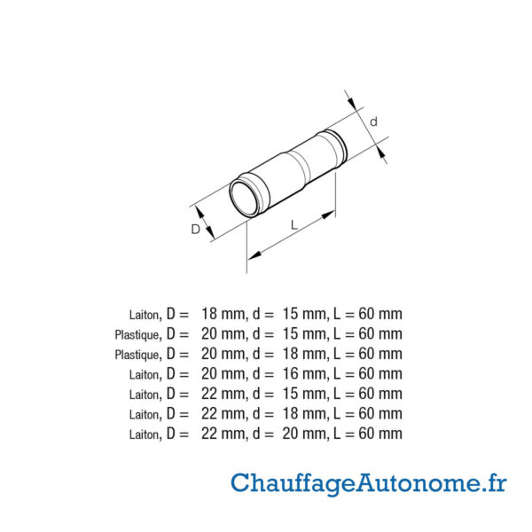 Réduction Laiton 16-20mm – Image 4