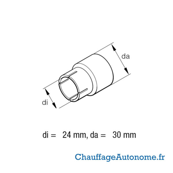 Jonction échappement 24-30mm – Image 4