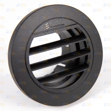 Sortie d'air plate 30° ø 50/60 mm -Noire-